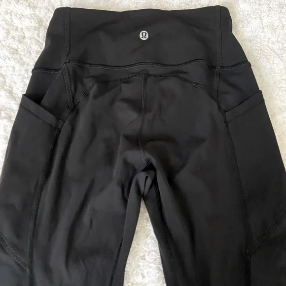 ❌SOLD❌lululemon athletica All The Right Places Crop II 23" Black - Picture 4 of 16